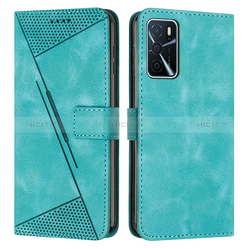 Custodia Portafoglio In Pelle Cover con Supporto Y08X per Oppo A16