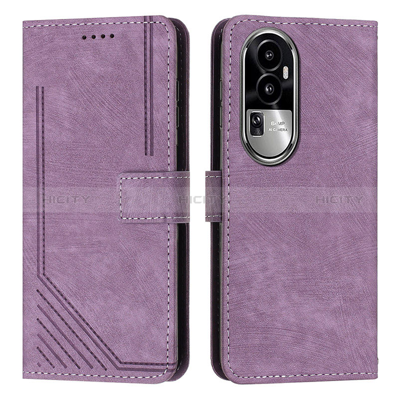 Custodia Portafoglio In Pelle Cover con Supporto Y08X per Oppo Reno10 Pro+ Plus 5G