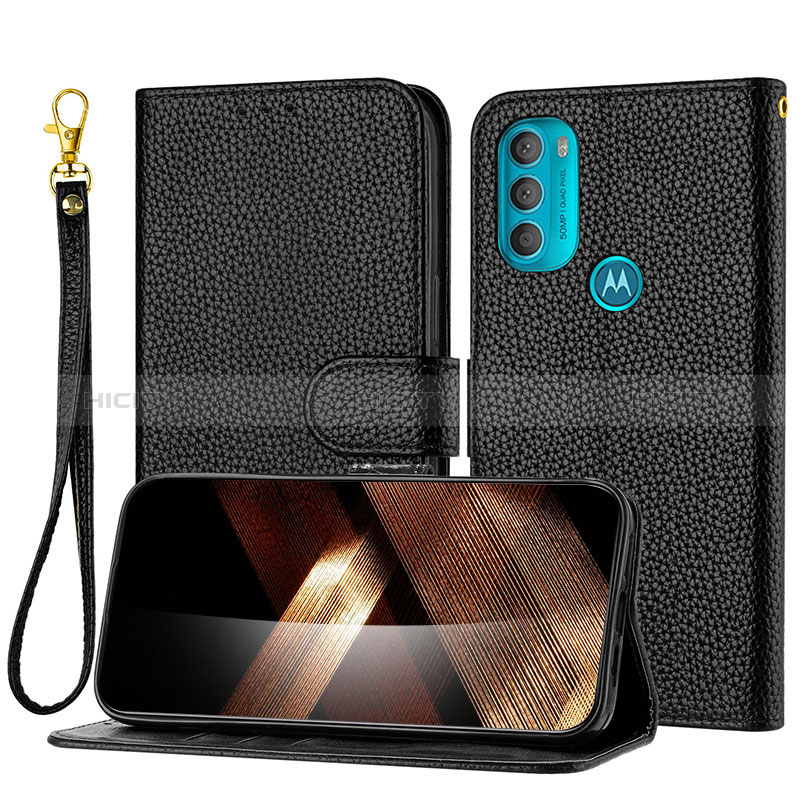 Custodia Portafoglio In Pelle Cover con Supporto Y09X per Motorola Moto G71 5G