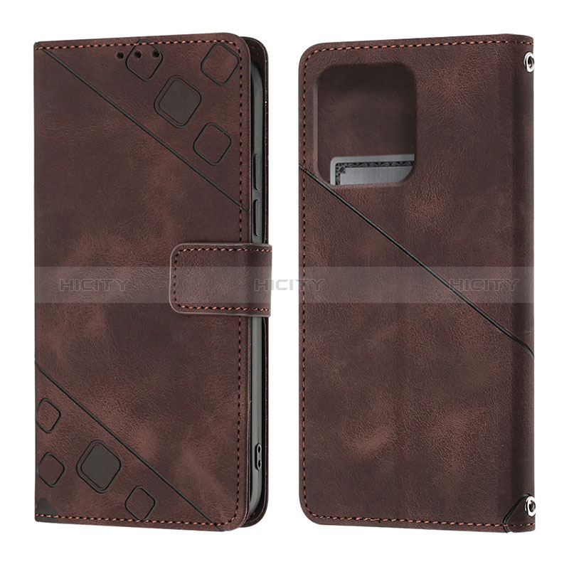 Custodia Portafoglio In Pelle Cover con Supporto YB1 per Motorola Moto Edge Plus (2023) 5G