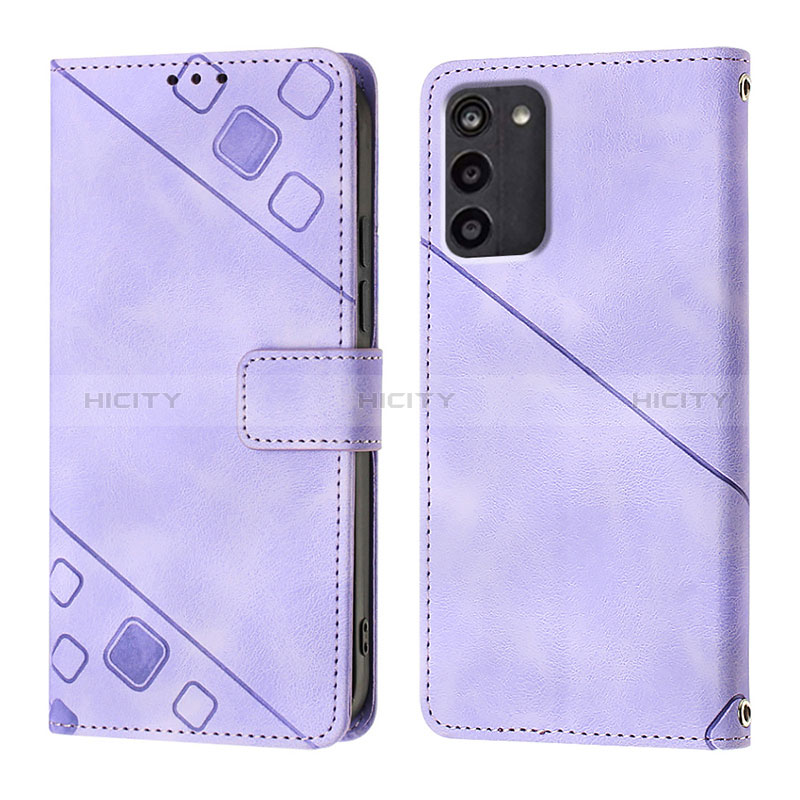 Custodia Portafoglio In Pelle Cover con Supporto YB1 per Nokia G100