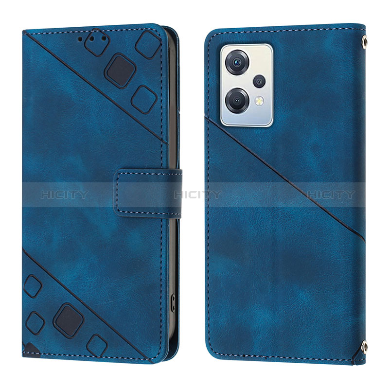 Custodia Portafoglio In Pelle Cover con Supporto YB1 per Oppo K10X 5G