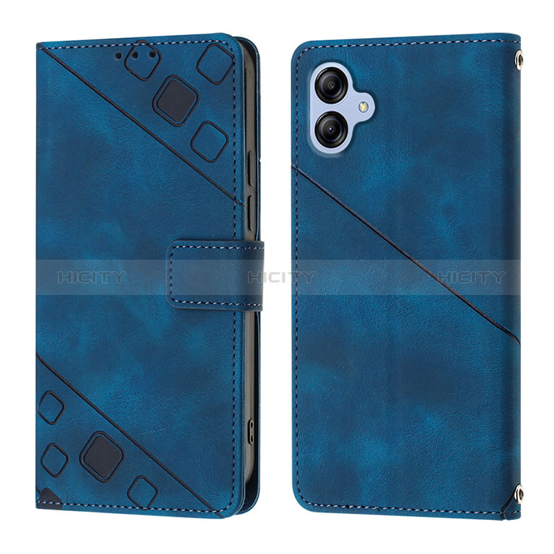 Custodia Portafoglio In Pelle Cover con Supporto YB1 per Samsung Galaxy A04E