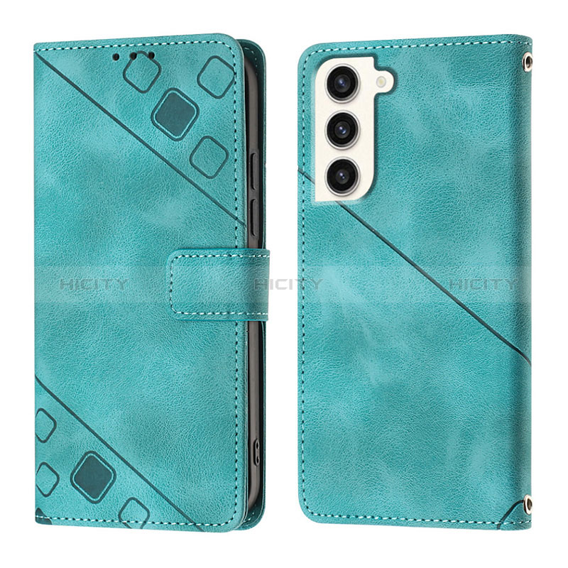 Custodia Portafoglio In Pelle Cover con Supporto YB1 per Samsung Galaxy S24 5G