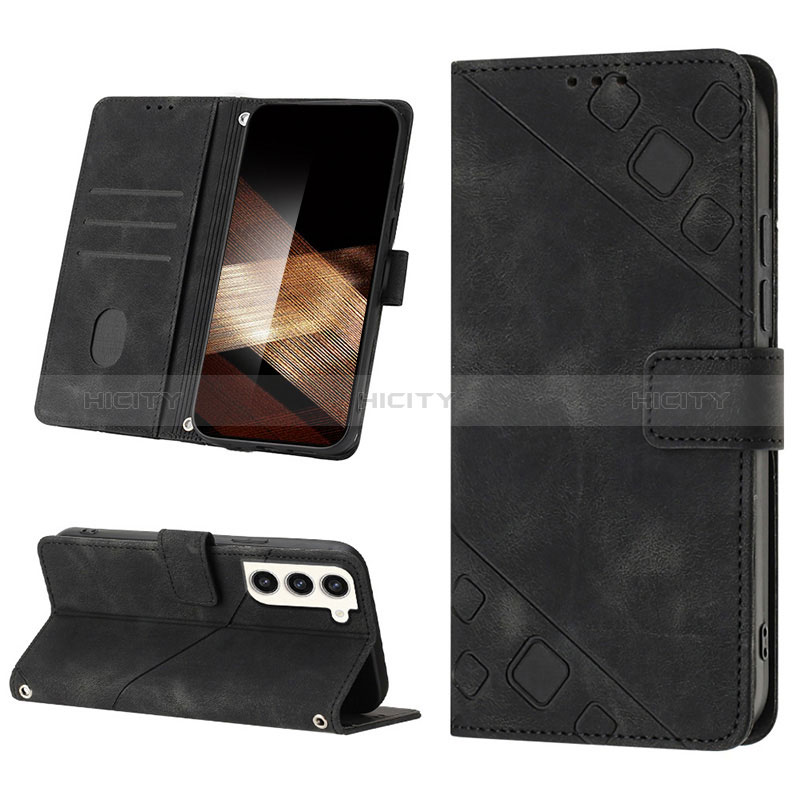 Custodia Portafoglio In Pelle Cover con Supporto YB1 per Samsung Galaxy S24 5G