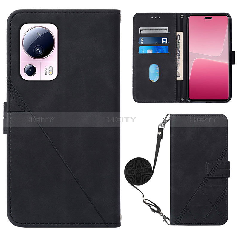 Custodia Portafoglio In Pelle Cover con Supporto YB1 per Xiaomi Civi 2 5G