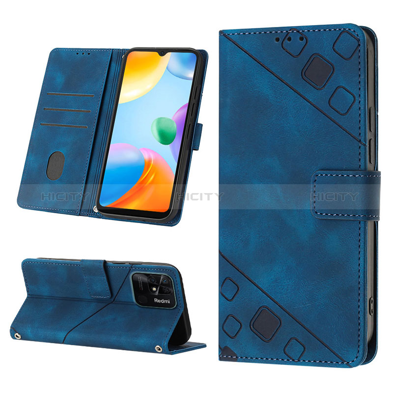 Custodia Portafoglio In Pelle Cover con Supporto YB1 per Xiaomi Redmi 10C 4G