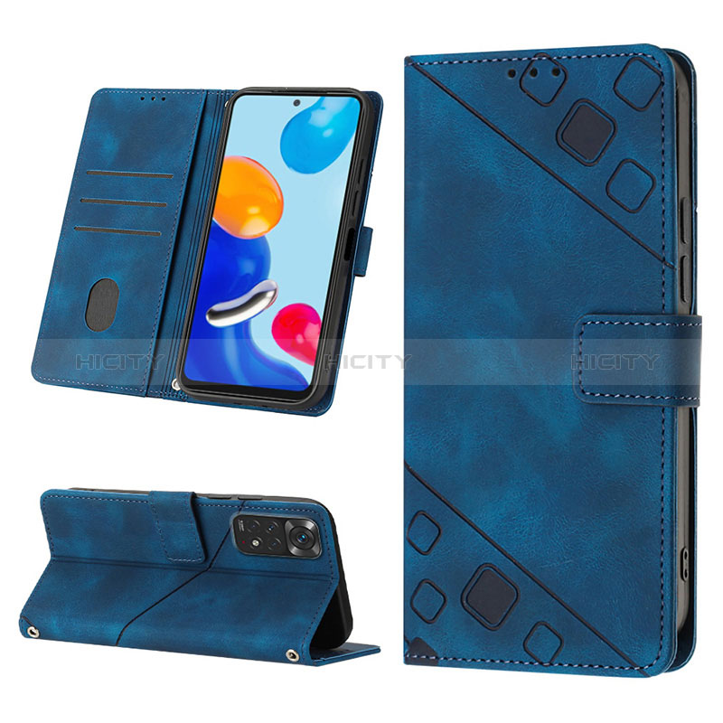 Custodia Portafoglio In Pelle Cover con Supporto YB1 per Xiaomi Redmi Note 11 4G (2022)