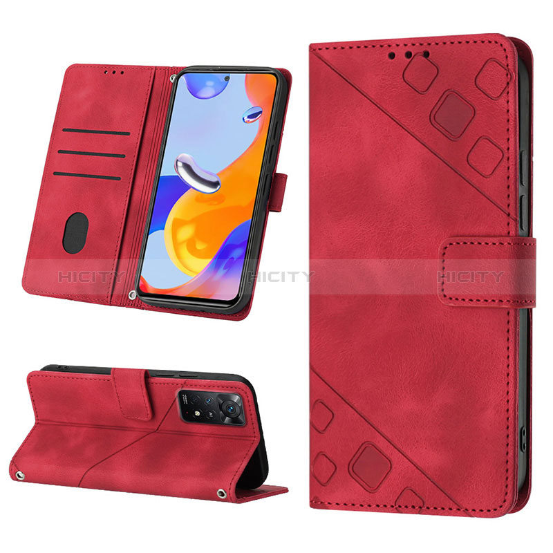 Custodia Portafoglio In Pelle Cover con Supporto YB1 per Xiaomi Redmi Note 11 Pro 4G