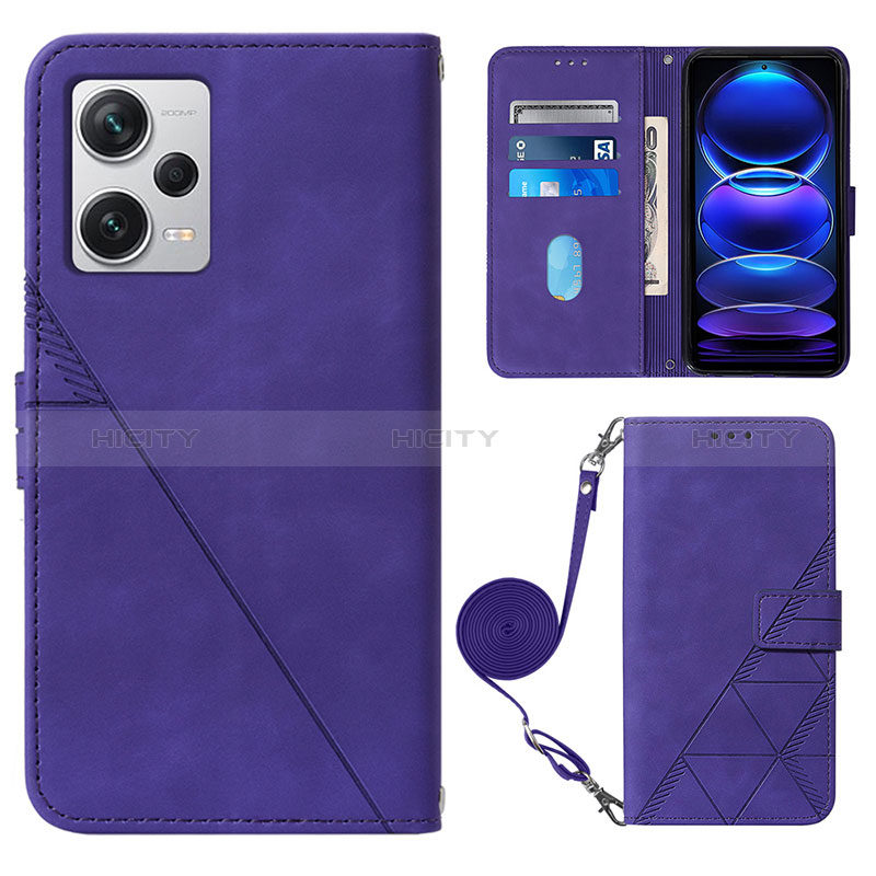 Custodia Portafoglio In Pelle Cover con Supporto YB1 per Xiaomi Redmi Note 12 Explorer