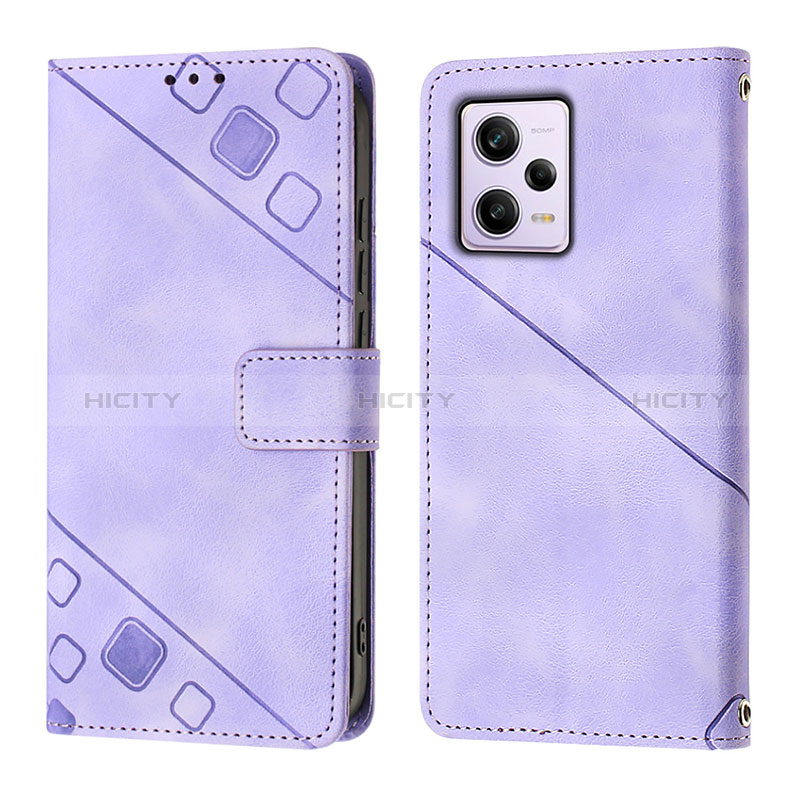 Custodia Portafoglio In Pelle Cover con Supporto YB1 per Xiaomi Redmi Note 12 Pro 5G