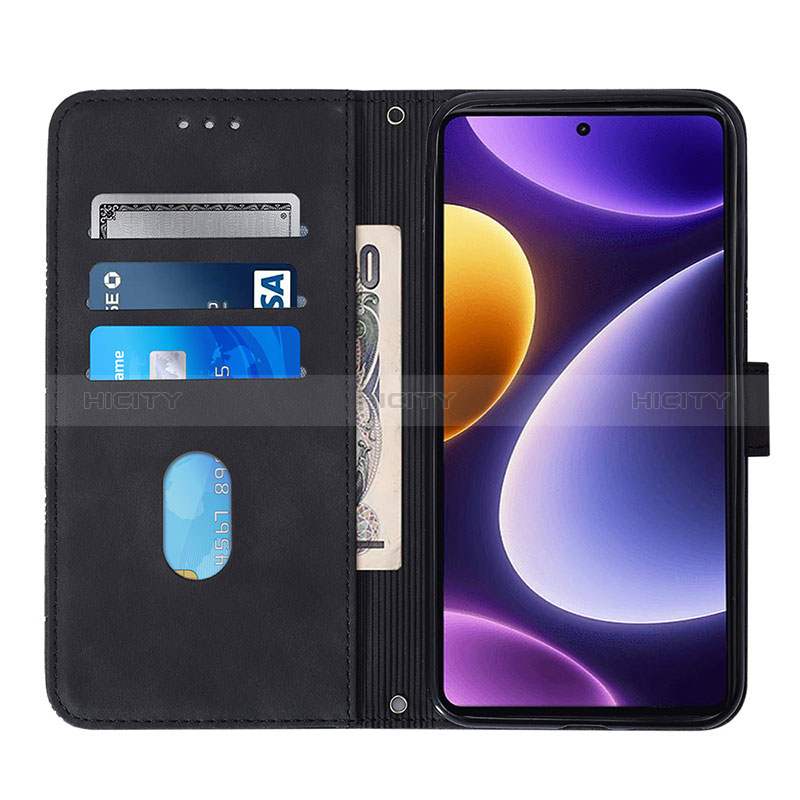 Custodia Portafoglio In Pelle Cover con Supporto YB1 per Xiaomi Redmi Note 12 Turbo 5G