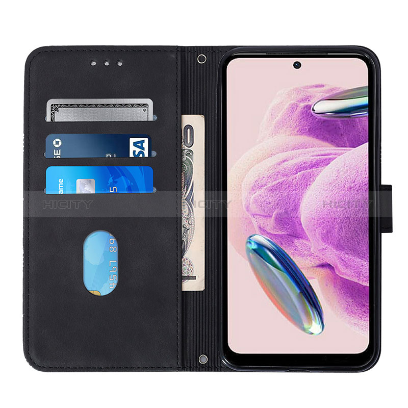 Custodia Portafoglio In Pelle Cover con Supporto YB1 per Xiaomi Redmi Note 12S