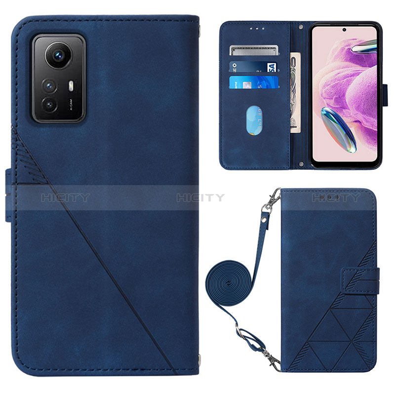 Custodia Portafoglio In Pelle Cover con Supporto YB1 per Xiaomi Redmi Note 12S