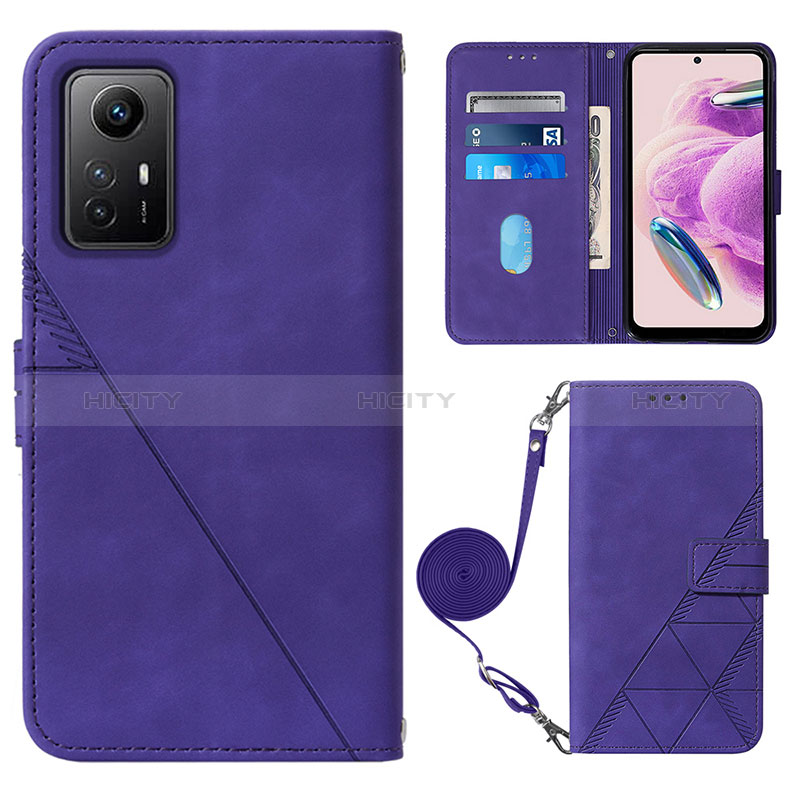 Custodia Portafoglio In Pelle Cover con Supporto YB1 per Xiaomi Redmi Note 12S