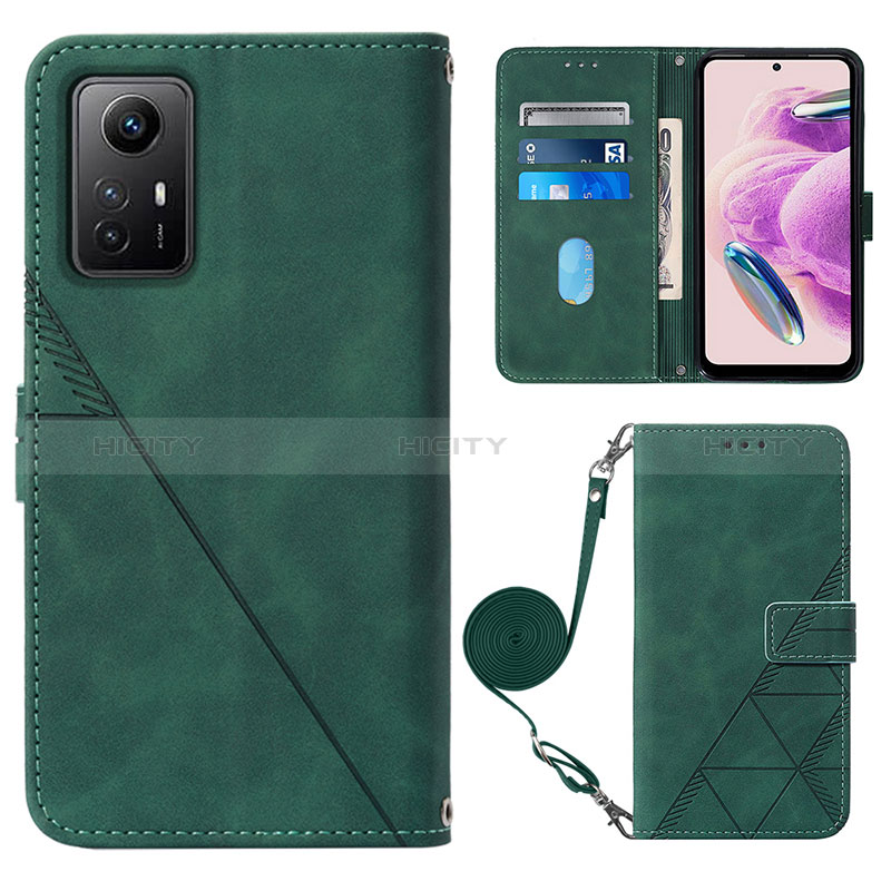 Custodia Portafoglio In Pelle Cover con Supporto YB1 per Xiaomi Redmi Note 12S