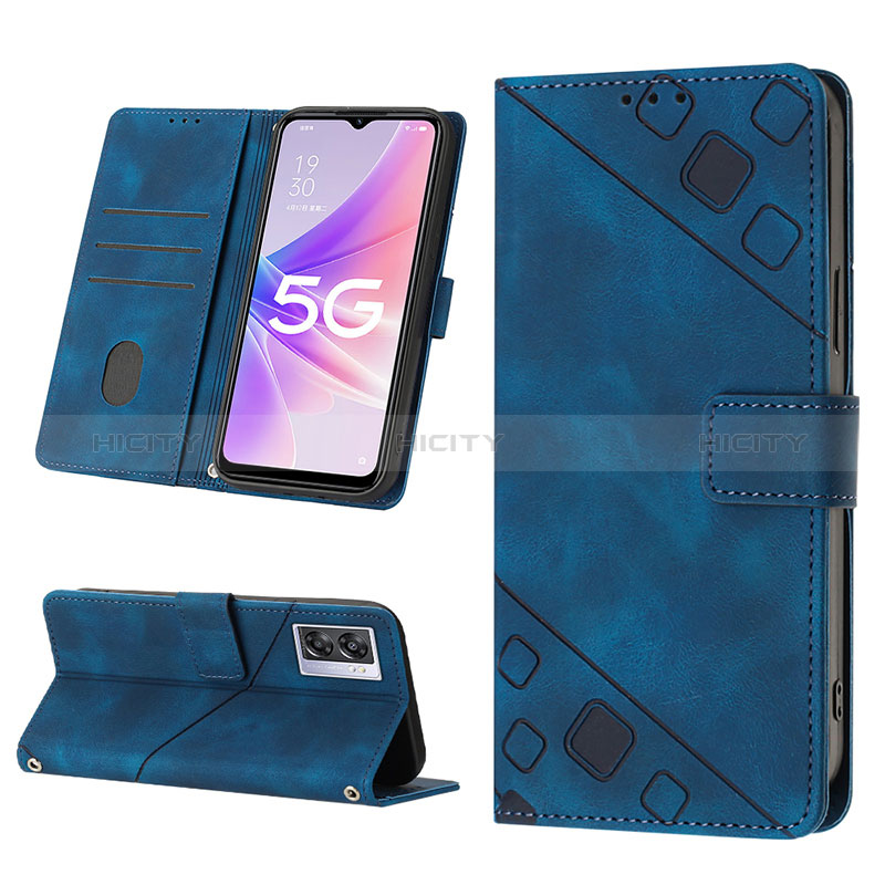 Custodia Portafoglio In Pelle Cover con Supporto YB2 per OnePlus Nord N300 5G