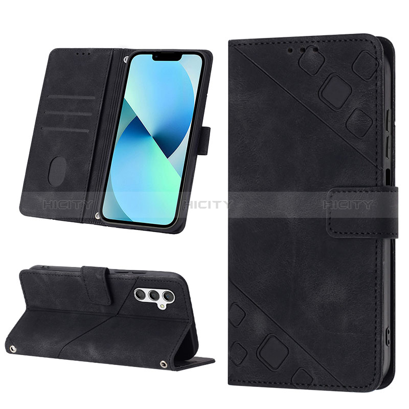 Custodia Portafoglio In Pelle Cover con Supporto YB2 per Samsung Galaxy A25 5G