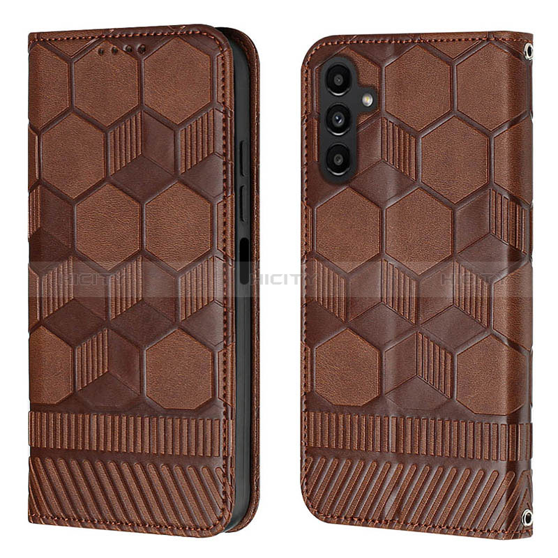 Custodia Portafoglio In Pelle Cover con Supporto YB2 per Samsung Galaxy A54 5G