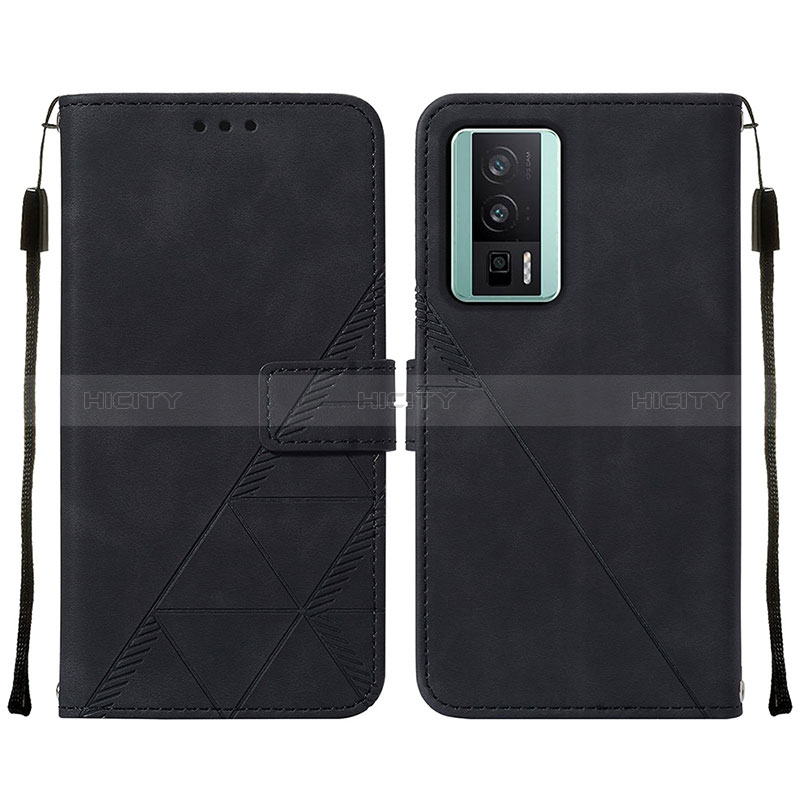 Custodia Portafoglio In Pelle Cover con Supporto YB2 per Xiaomi Poco F5 Pro 5G