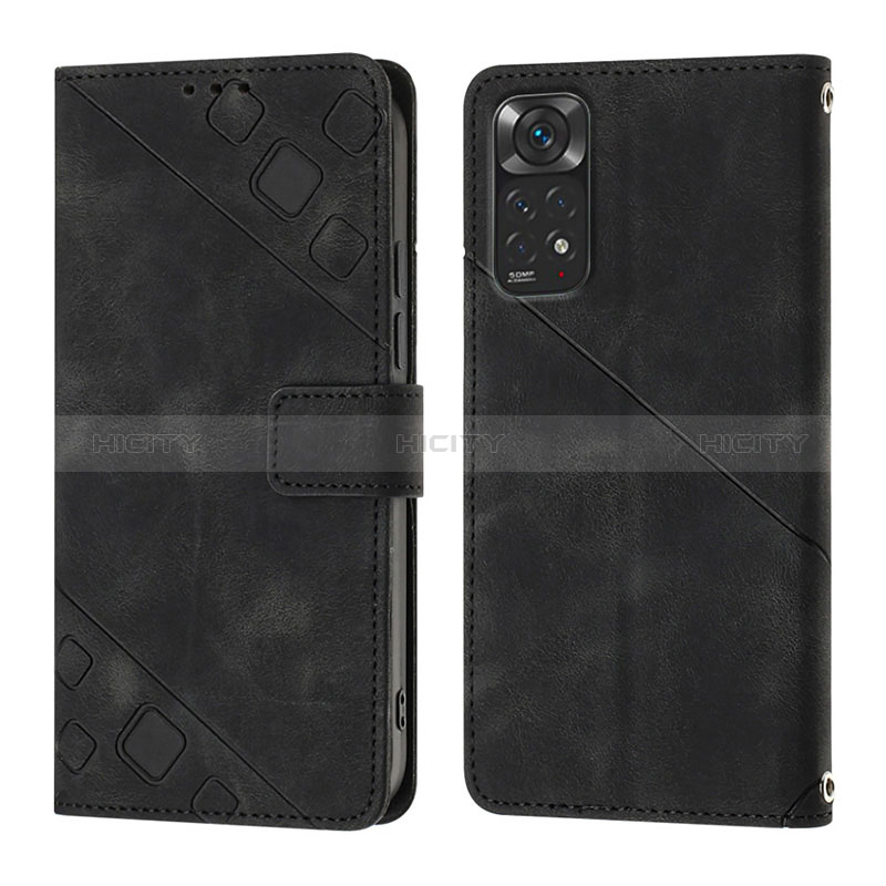 Custodia Portafoglio In Pelle Cover con Supporto YB2 per Xiaomi Redmi Note 11 4G (2022)