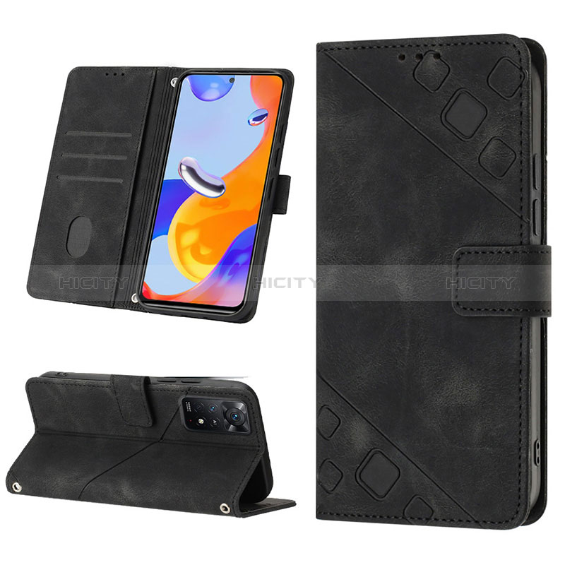 Custodia Portafoglio In Pelle Cover con Supporto YB2 per Xiaomi Redmi Note 11 Pro 4G