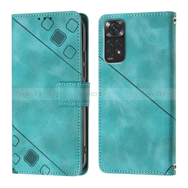 Custodia Portafoglio In Pelle Cover con Supporto YB2 per Xiaomi Redmi Note 11S 4G