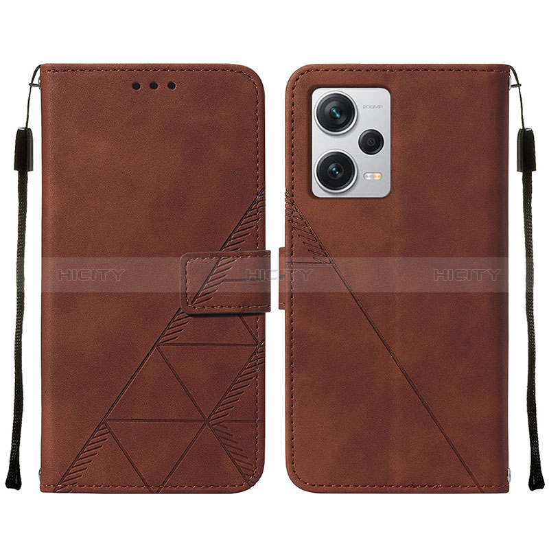 Custodia Portafoglio In Pelle Cover con Supporto YB2 per Xiaomi Redmi Note 12 Explorer