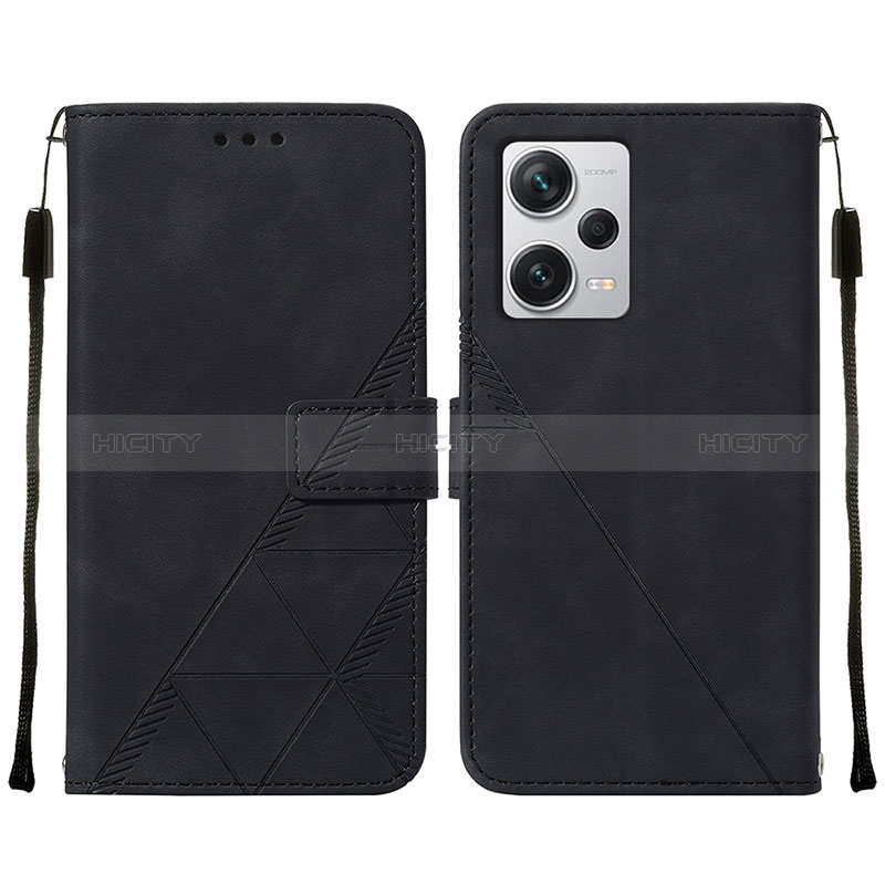 Custodia Portafoglio In Pelle Cover con Supporto YB2 per Xiaomi Redmi Note 12 Explorer