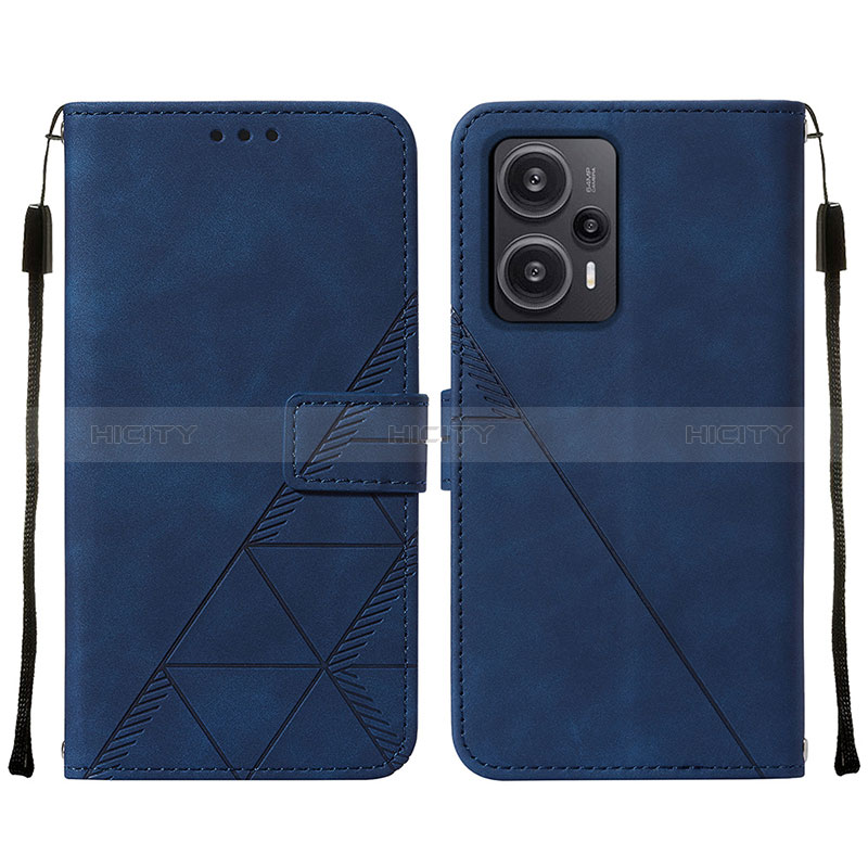 Custodia Portafoglio In Pelle Cover con Supporto YB2 per Xiaomi Redmi Note 12 Turbo 5G