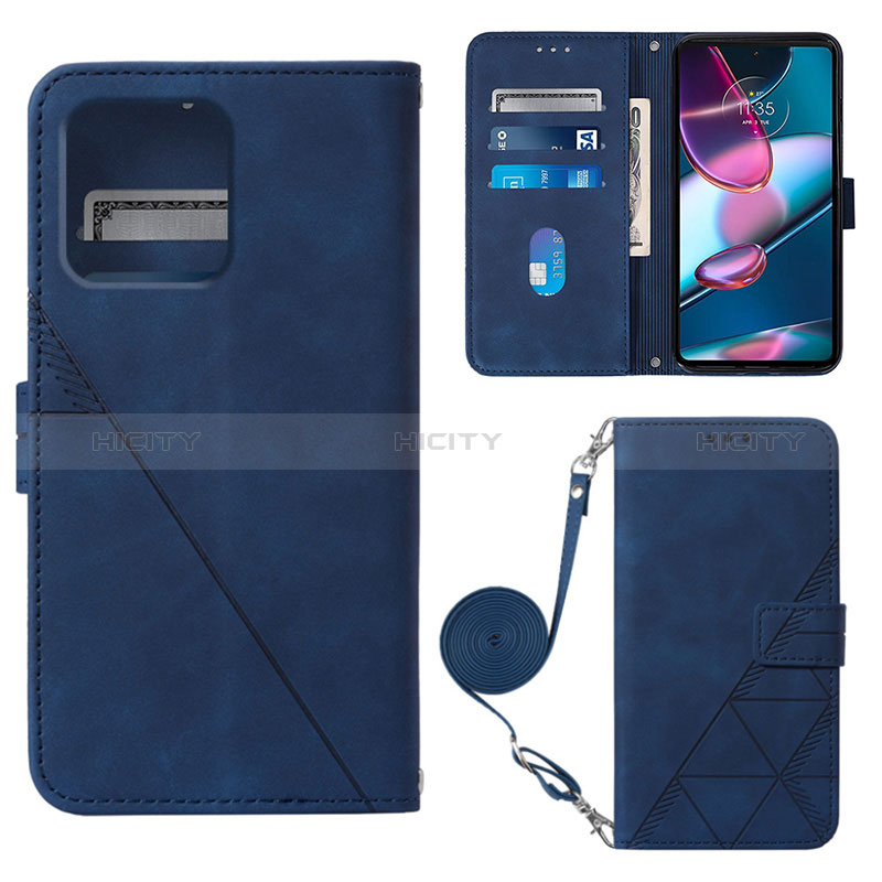 Custodia Portafoglio In Pelle Cover con Supporto YB3 per Motorola Moto Edge 40 Pro 5G