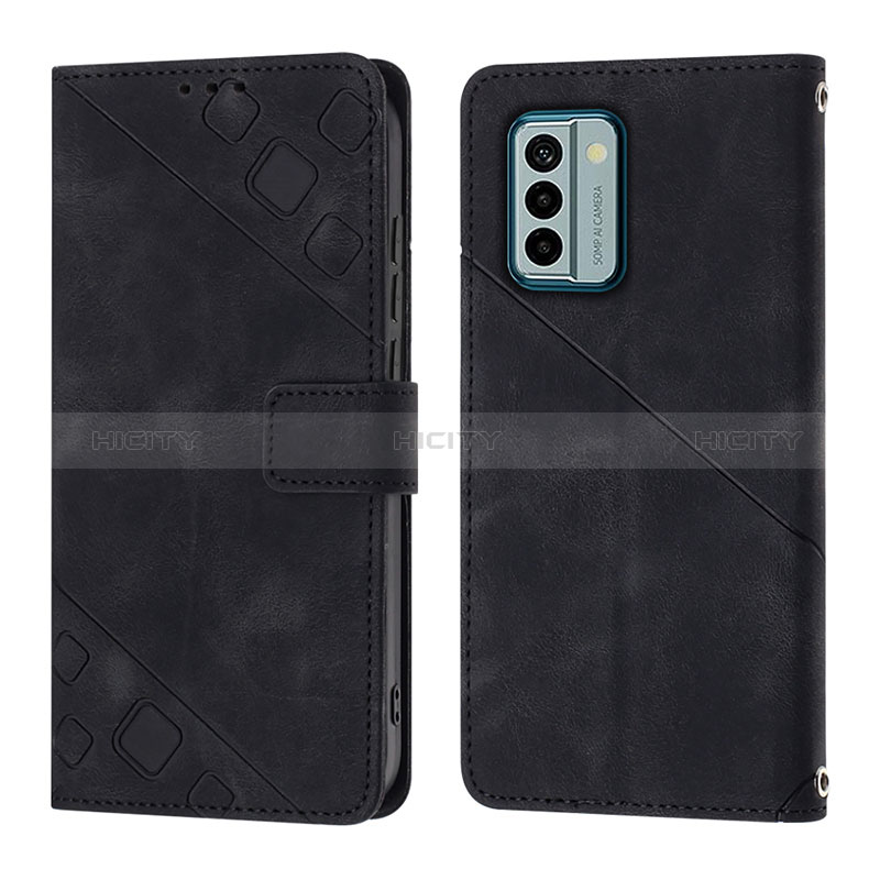 Custodia Portafoglio In Pelle Cover con Supporto YB3 per Nokia G22