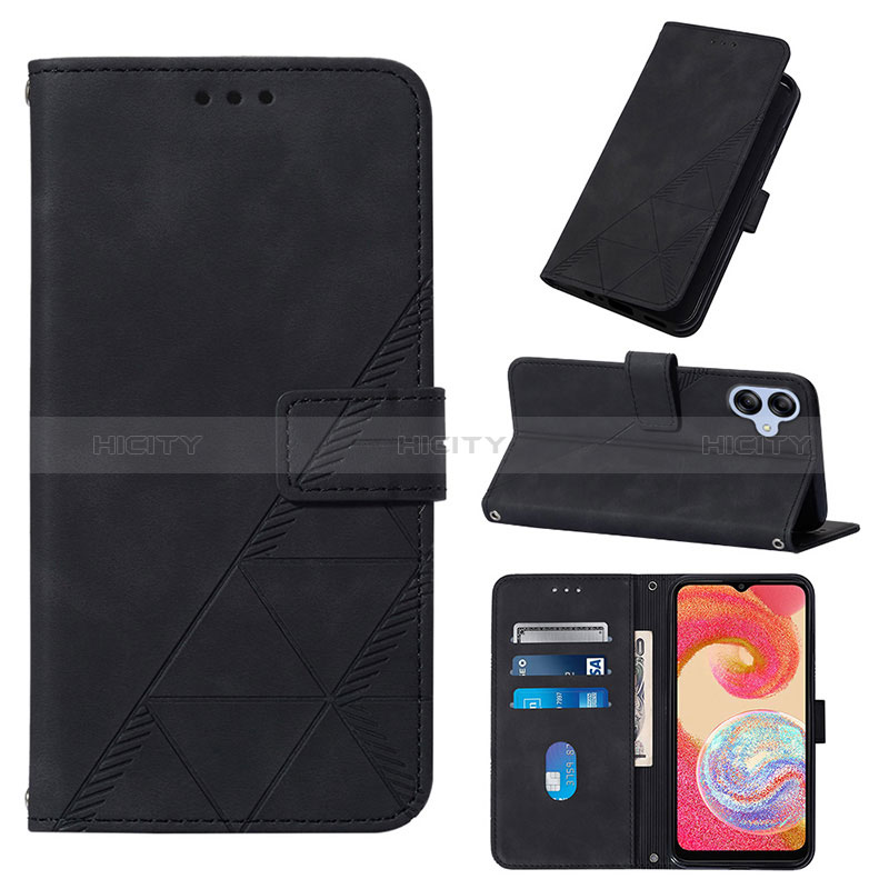 Custodia Portafoglio In Pelle Cover con Supporto YB3 per Samsung Galaxy A04 4G