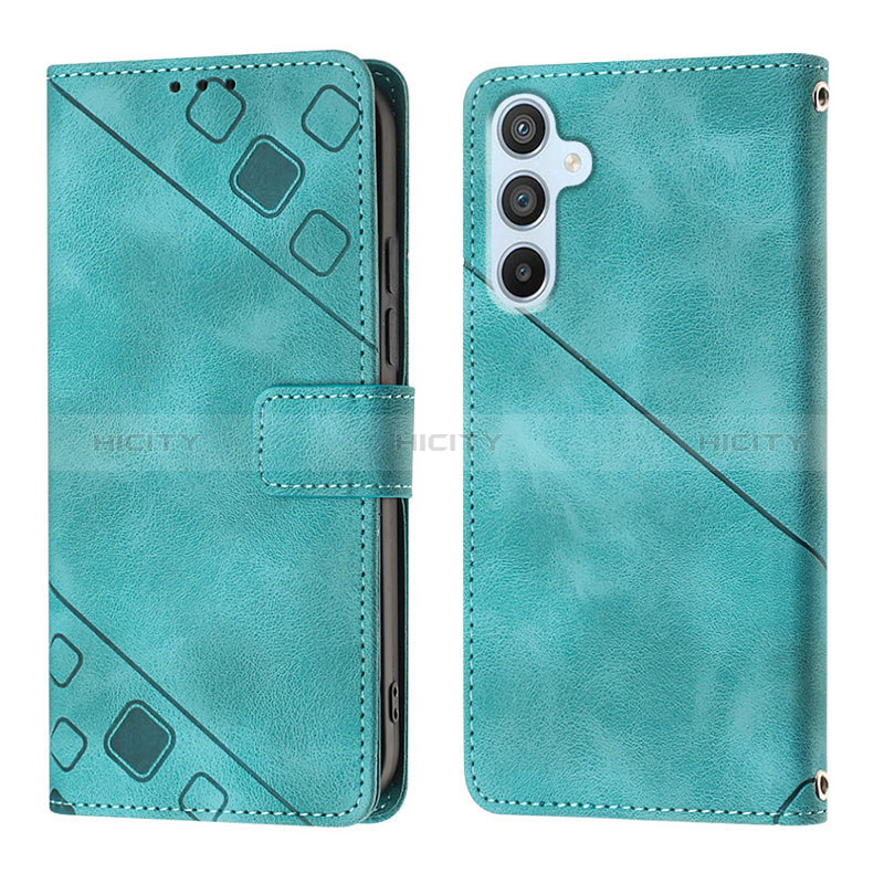 Custodia Portafoglio In Pelle Cover con Supporto YB3 per Samsung Galaxy A54 5G