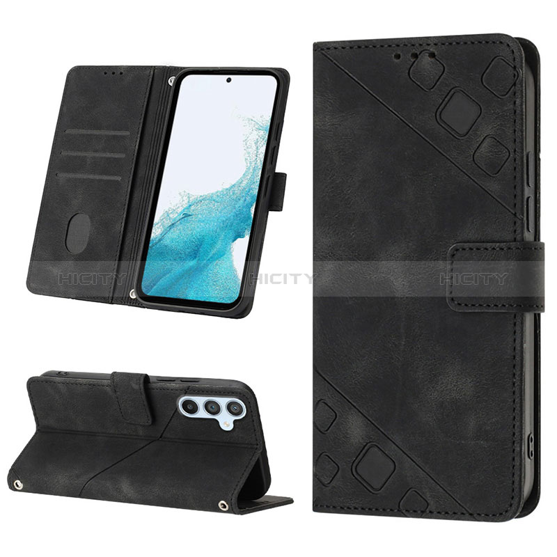 Custodia Portafoglio In Pelle Cover con Supporto YB3 per Samsung Galaxy A54 5G