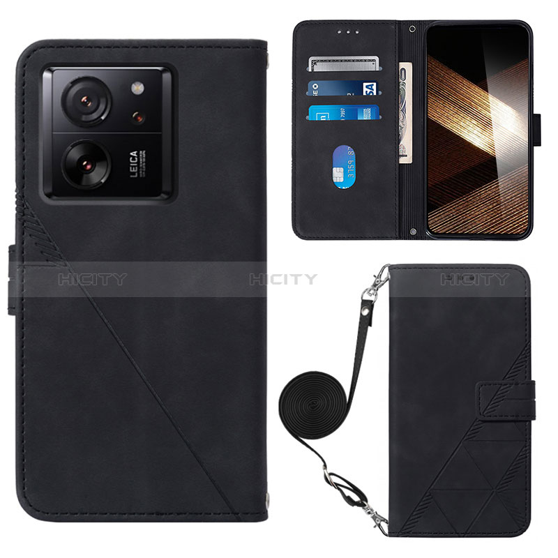 Custodia Portafoglio In Pelle Cover con Supporto YB3 per Xiaomi Mi 13T Pro 5G