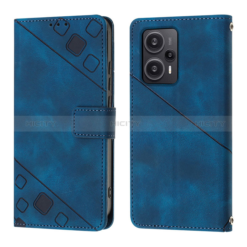 Custodia Portafoglio In Pelle Cover con Supporto YB3 per Xiaomi Poco F5 5G