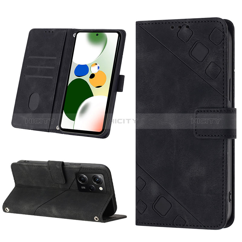 Custodia Portafoglio In Pelle Cover con Supporto YB3 per Xiaomi Poco X5 Pro 5G