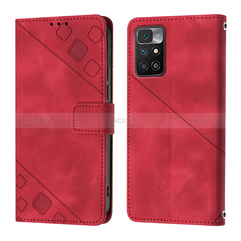 Custodia Portafoglio In Pelle Cover con Supporto YB3 per Xiaomi Redmi 10 Prime