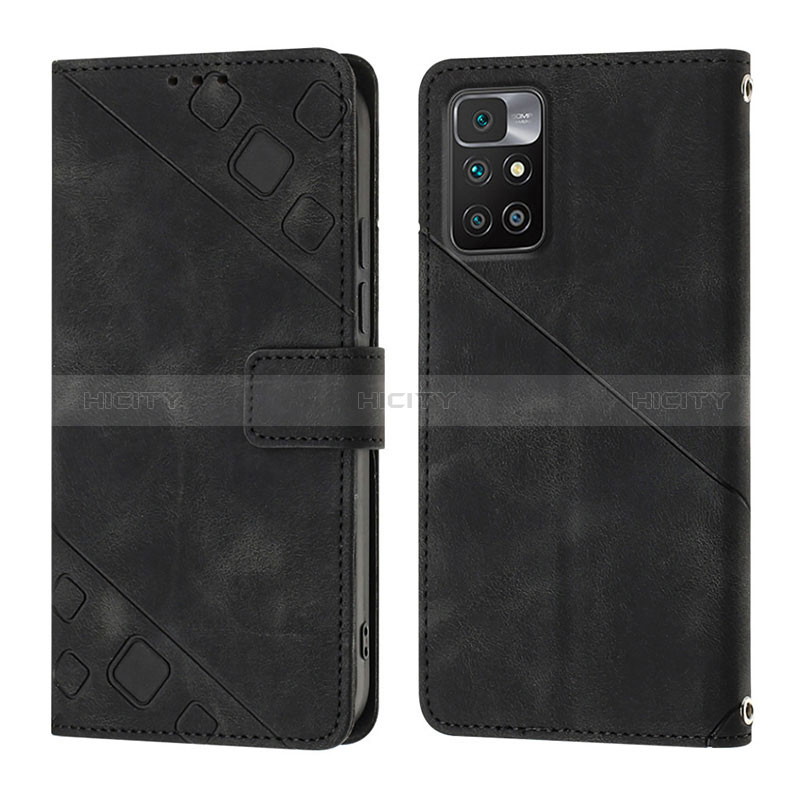 Custodia Portafoglio In Pelle Cover con Supporto YB3 per Xiaomi Redmi 10 Prime