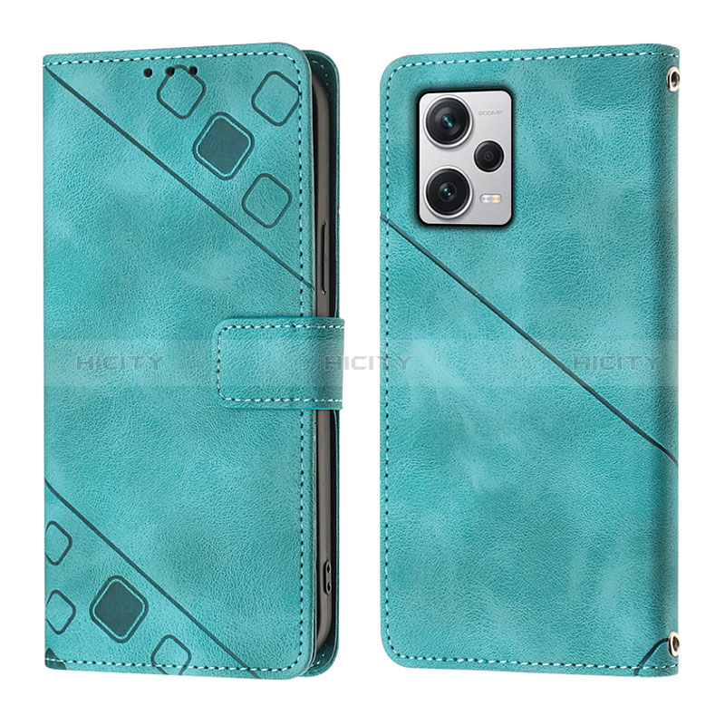 Custodia Portafoglio In Pelle Cover con Supporto YB3 per Xiaomi Redmi Note 12 Pro+ Plus 5G