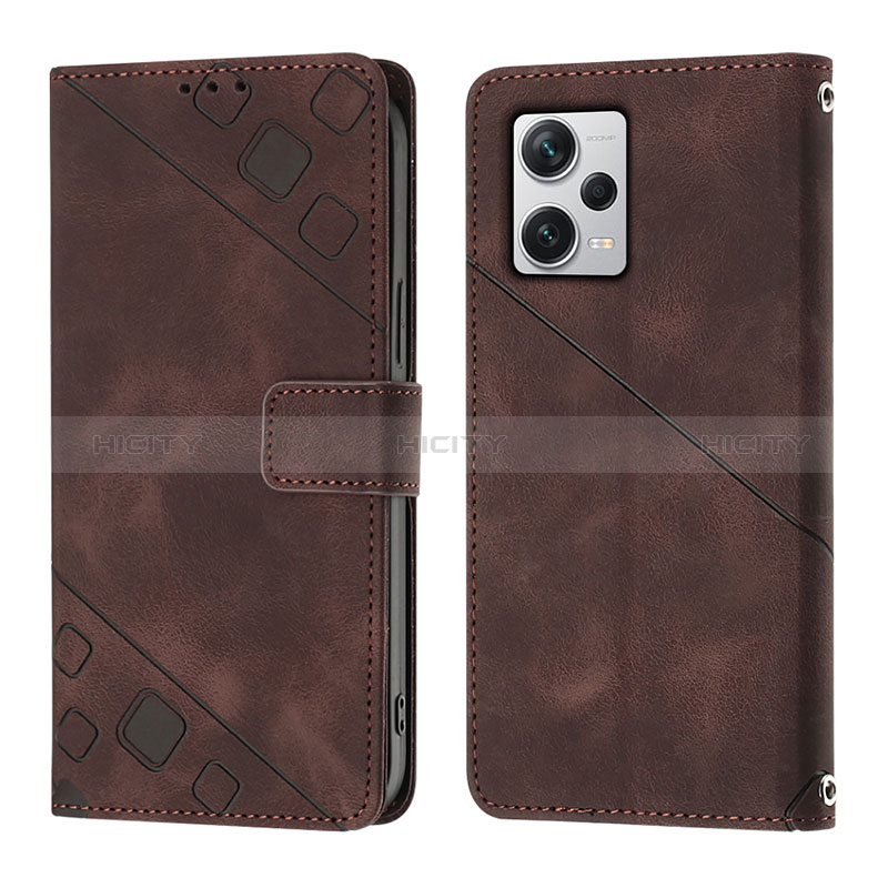 Custodia Portafoglio In Pelle Cover con Supporto YB3 per Xiaomi Redmi Note 12 Pro+ Plus 5G