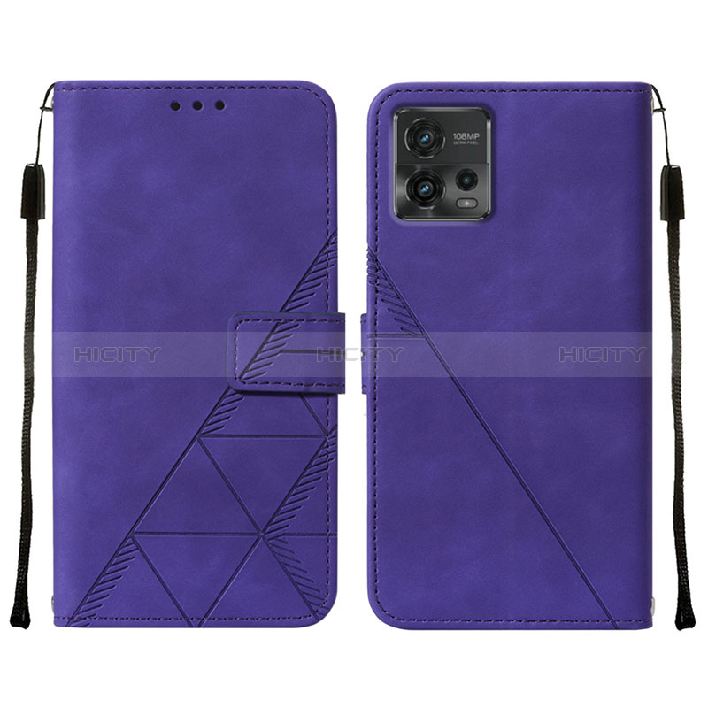 Custodia Portafoglio In Pelle Cover con Supporto YB4 per Motorola Moto G72