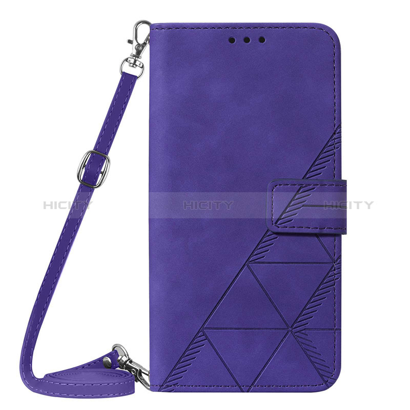 Custodia Portafoglio In Pelle Cover con Supporto YB4 per Samsung Galaxy A04 4G Viola