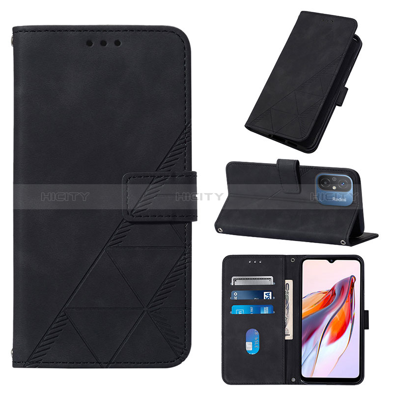 Custodia Portafoglio In Pelle Cover con Supporto YB4 per Xiaomi Poco C55