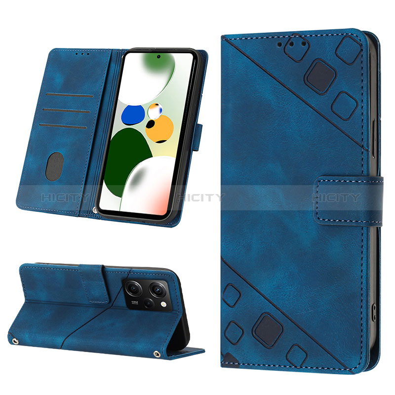 Custodia Portafoglio In Pelle Cover con Supporto YB4 per Xiaomi Redmi Note 12 Pro Speed 5G