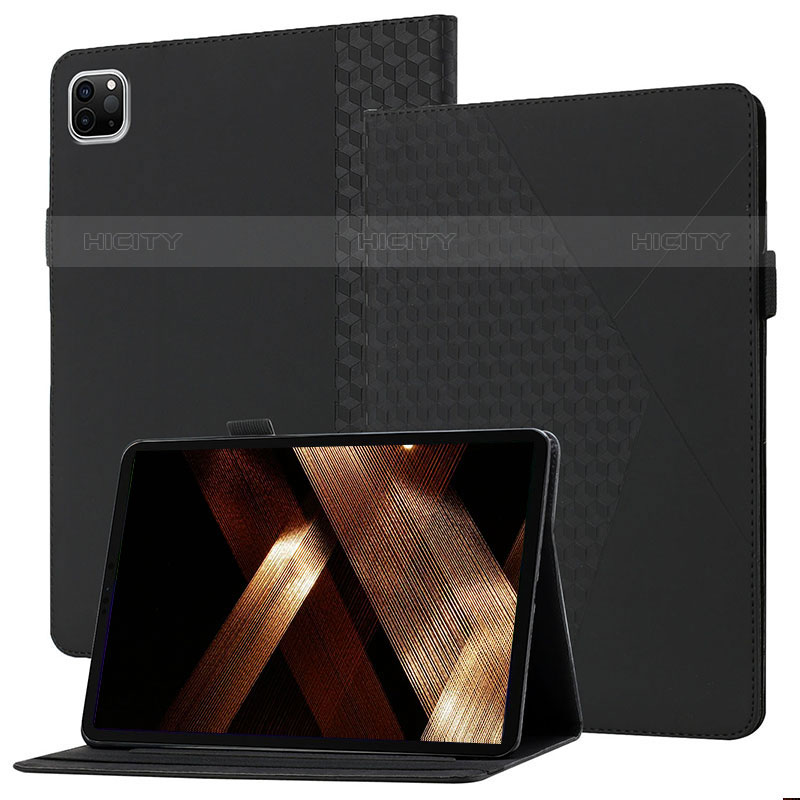 Custodia Portafoglio In Pelle Cover con Supporto YX1 per Apple iPad Pro 11 (2021) Nero