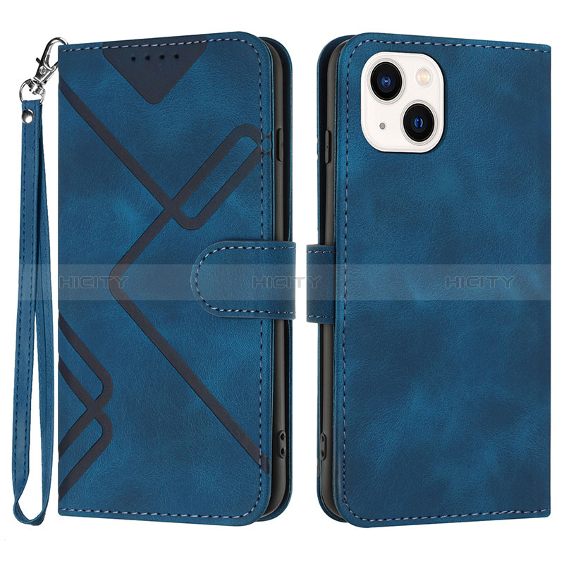 Custodia Portafoglio In Pelle Cover con Supporto YX1 per Apple iPhone 15