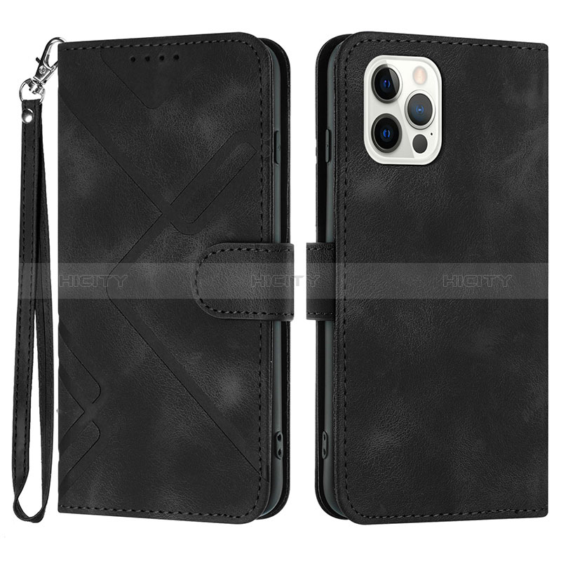 Custodia Portafoglio In Pelle Cover con Supporto YX1 per Apple iPhone 15 Pro