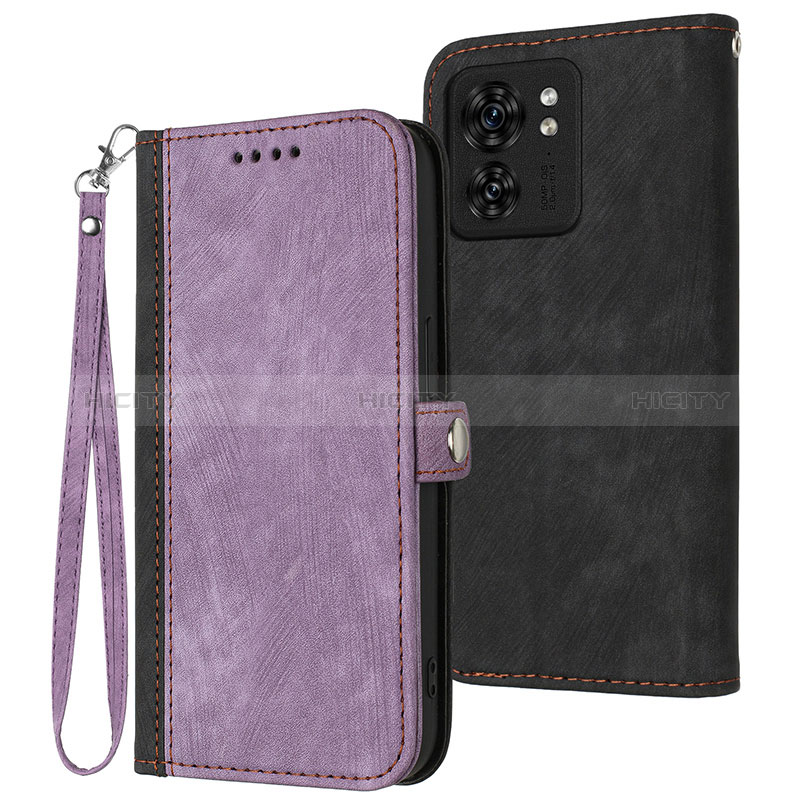 Custodia Portafoglio In Pelle Cover con Supporto YX1 per Motorola Moto Edge 40 5G